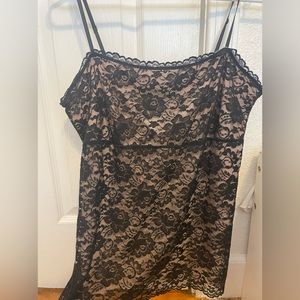 Cute thrifted lace tank/cami